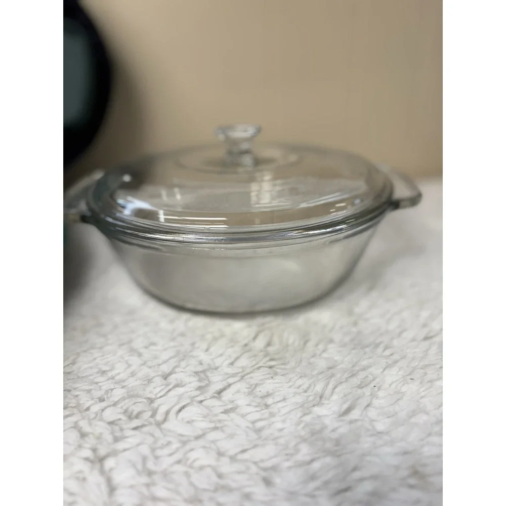 Anchor Hocking‎ Encore 2 Qt Glass Casserole Set with Lids and Insulated Carrier